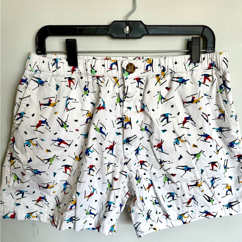 Vintage Men’s Chubbies Yard Sale On Chub Mountain Multi Color Skier Shorts XL